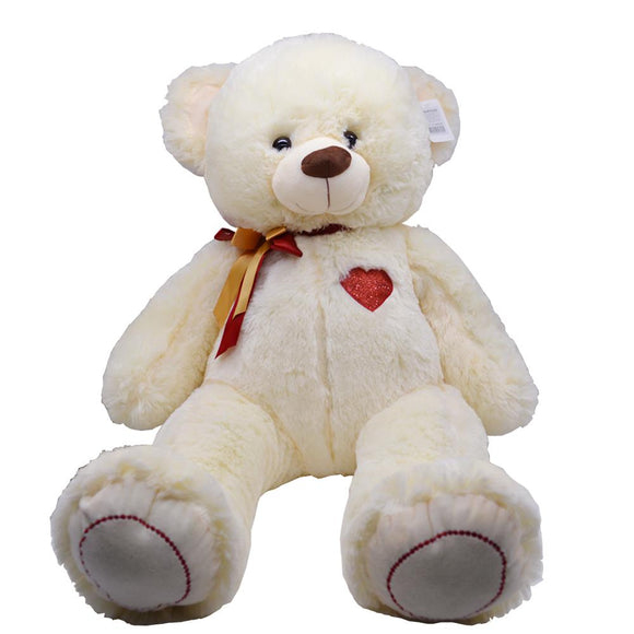50cm Large Teddy Bear Plush Toy Lovely Huge Stuffed Soft Bear Wear Bowknot Bear Kids Toy Birthday Gift For Girlfriend Christmas