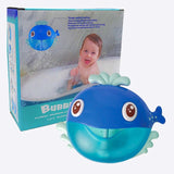 Dropshipping Bubble Machine Crabs Frog Music Kids Bath Toy Bathtub Soap Automatic Bubble Maker Baby Bathroom Toy for Children
