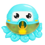 Dropshipping Bubble Machine Crabs Frog Music Kids Bath Toy Bathtub Soap Automatic Bubble Maker Baby Bathroom Toy for Children